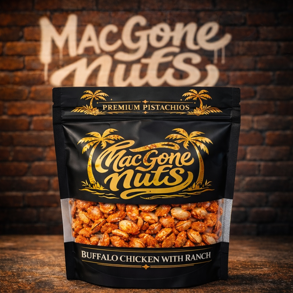 Buffalo Chicken Ranch Premium Pistachios 1 Lb Bag
